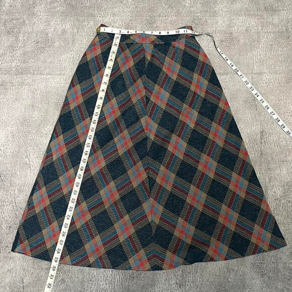 Beautiful retro gingham maxi skirt - Picture 6 of 6